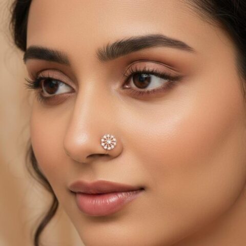 ROSE GOLD NOSE PIN