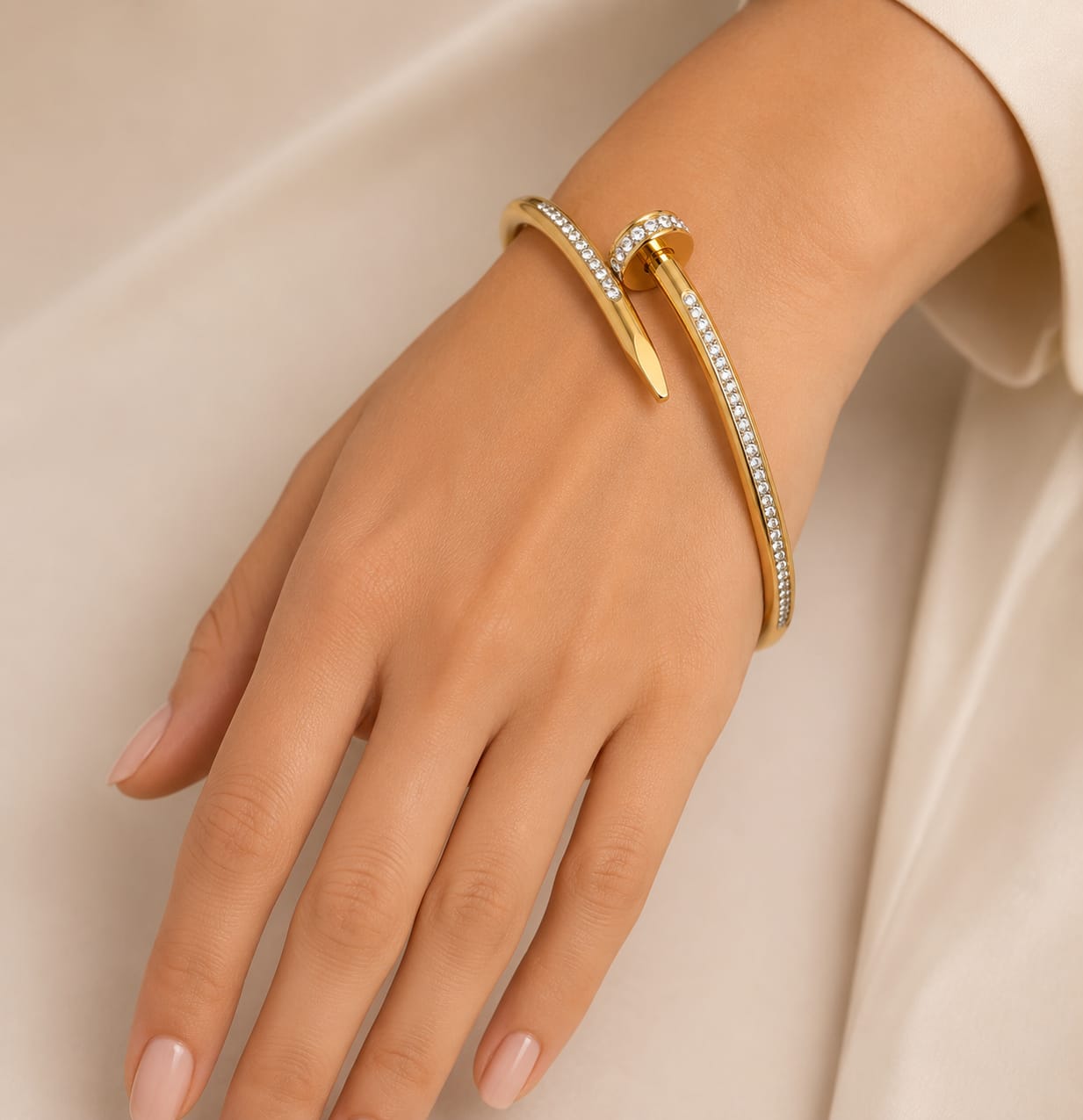 18k gold plated bracelet - Image 2