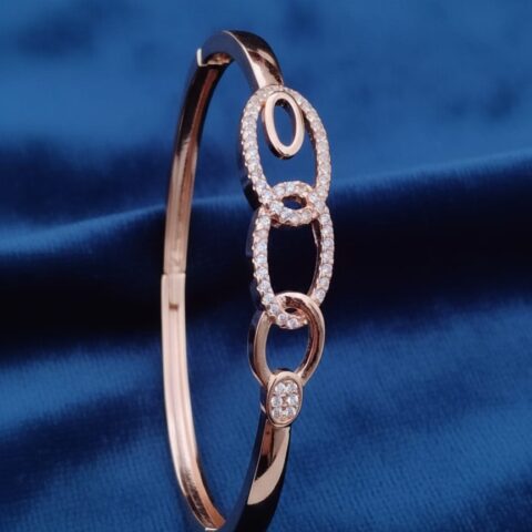 Gold plated openable bracelet
