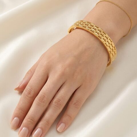 18k Gold Plated Designer Bracelet