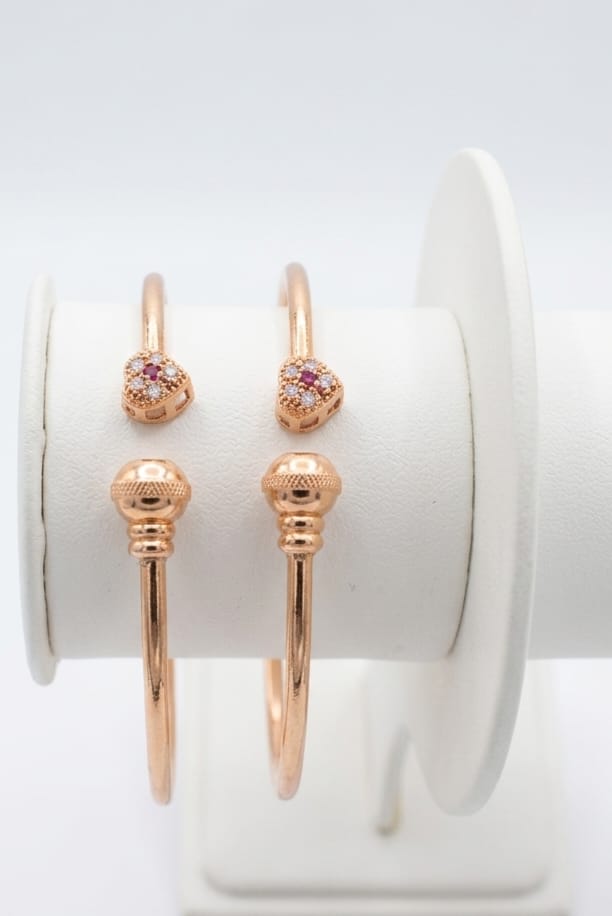 High Gold Adjustable Bangles - Image 3