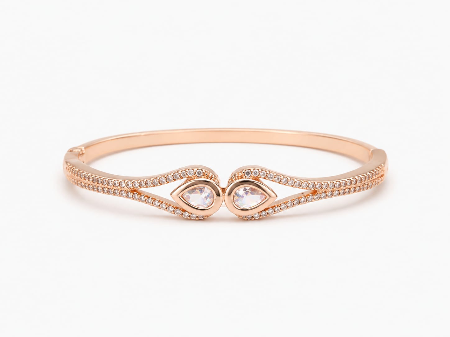 Gold Plated Openable Bracelet