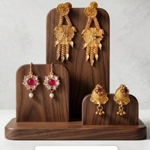 3 PAIRS OF EARRINGS