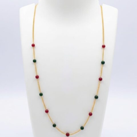 MULTI COLOR HIGH GOLD CHAIN
