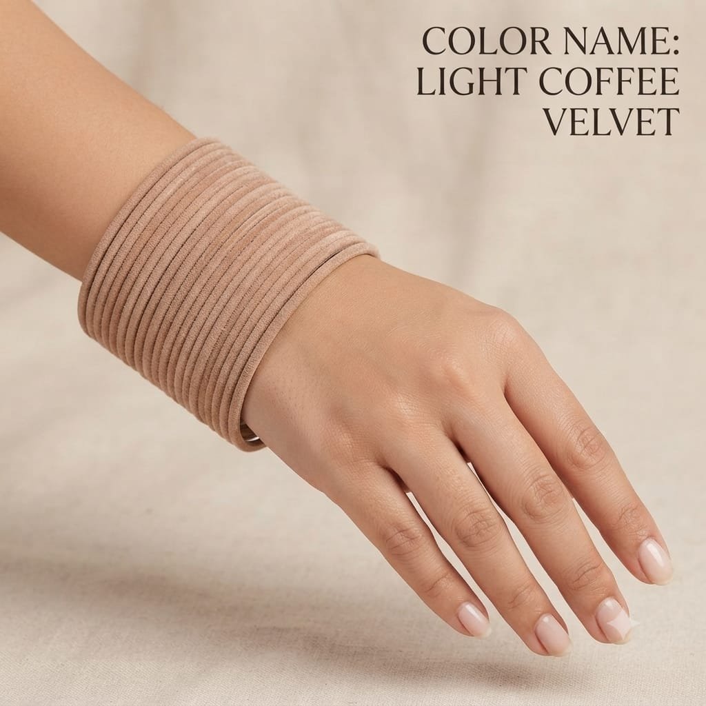 VELVET METAL 3DARJAN BANGLES SET 2/8 - Image 5