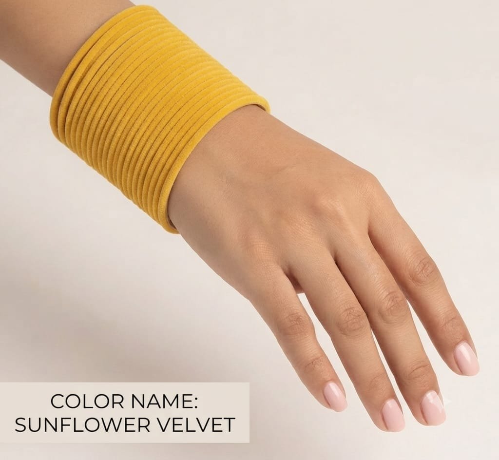 VELVET METAL 3DARJAN BANGLES SET 2/8 - Image 7