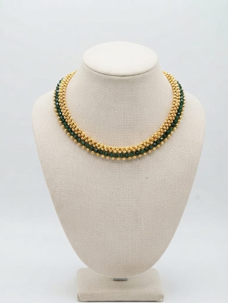 MAHARASHTRIAN KOLHAPURI THUSHI NECKLACE
